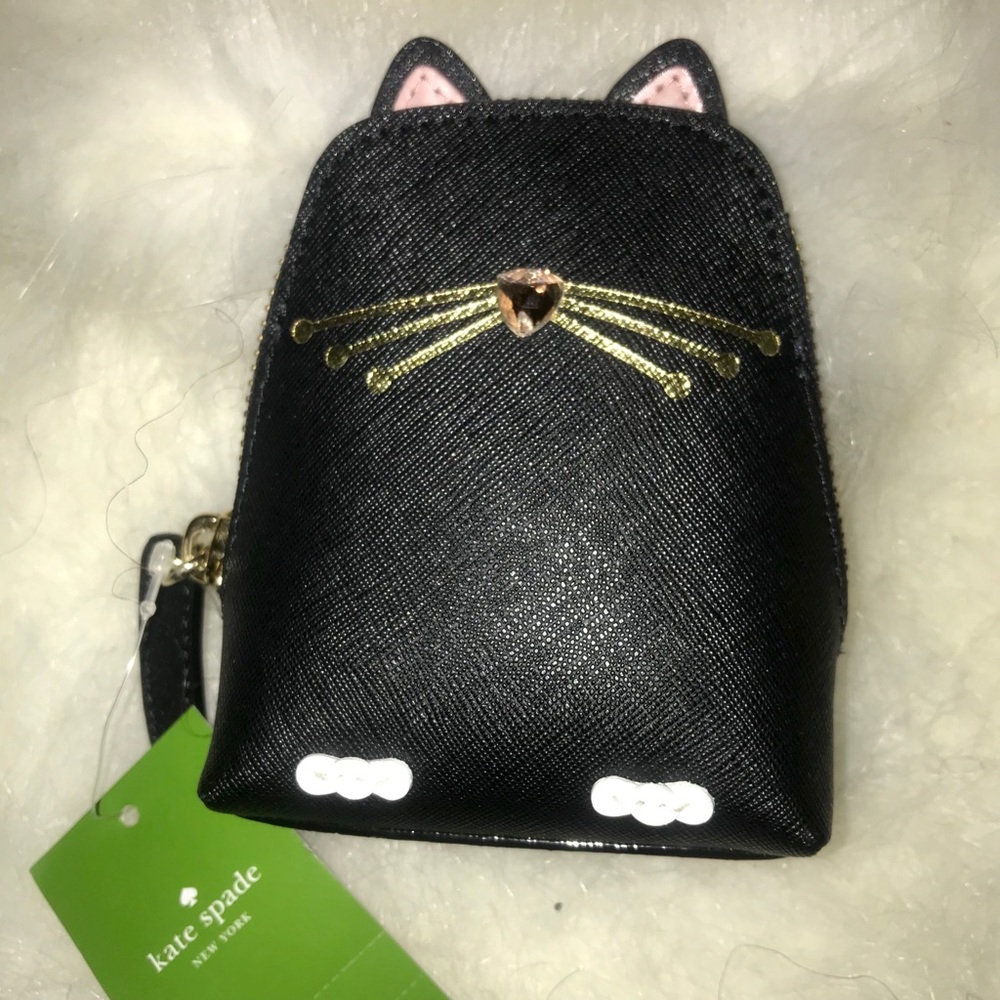 NWT Kate Spade Designer Cat Wallet